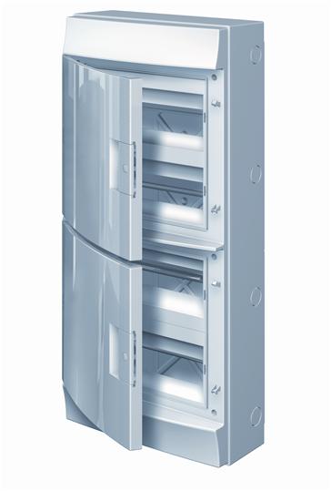 ABB Mistral65 бокс навесной 48М непрозрачная дверь (без клемм)