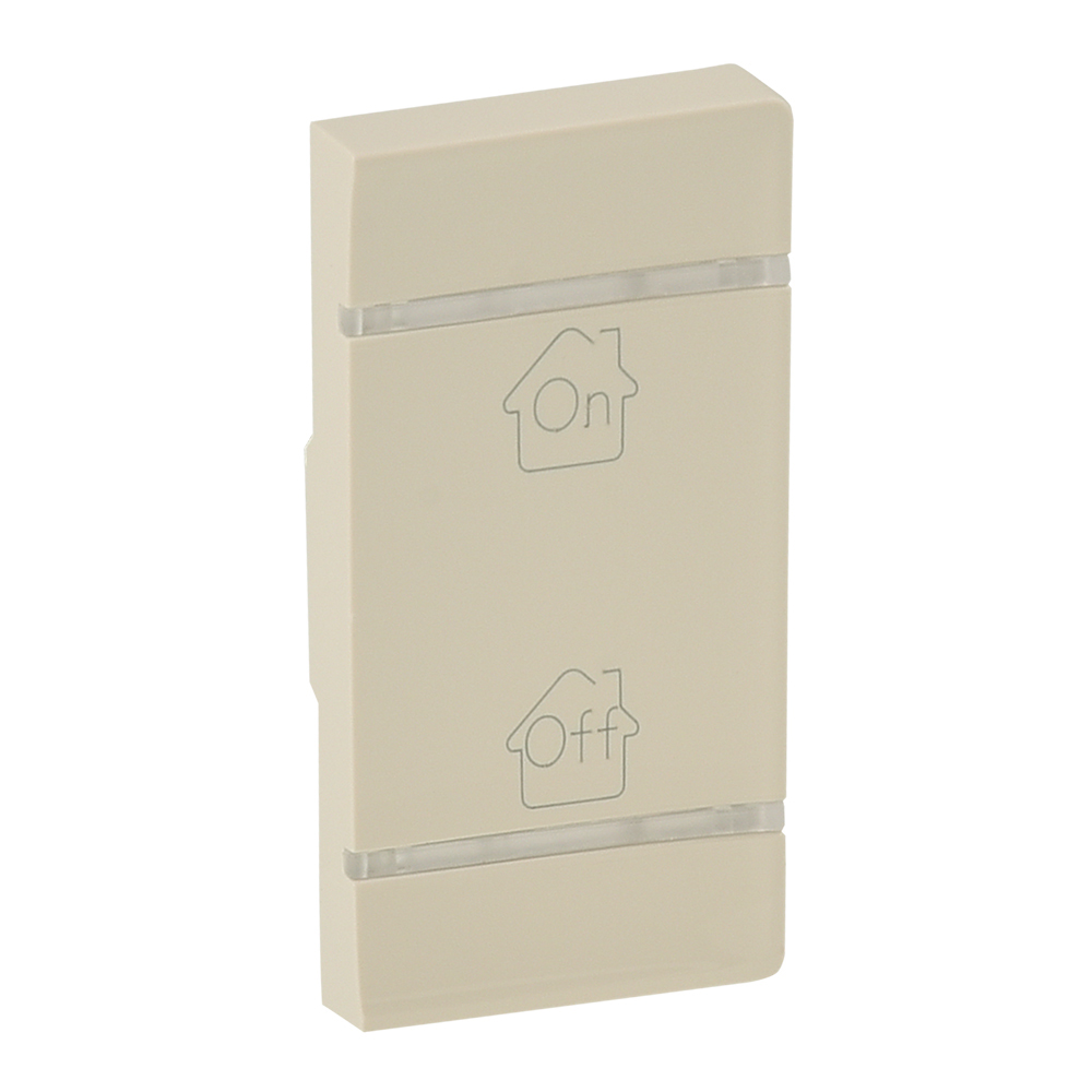 Legrand Valena LIFE Сл.кость MyHome Накладка для мех. BUS/SCS с симв. "GEN-On-Off" 1 мод. уст. спр.