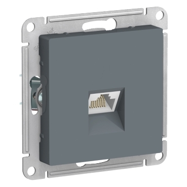 SE AtlasDesign Грифель Розетка компьютерная RJ45, кат. 6A, механизм