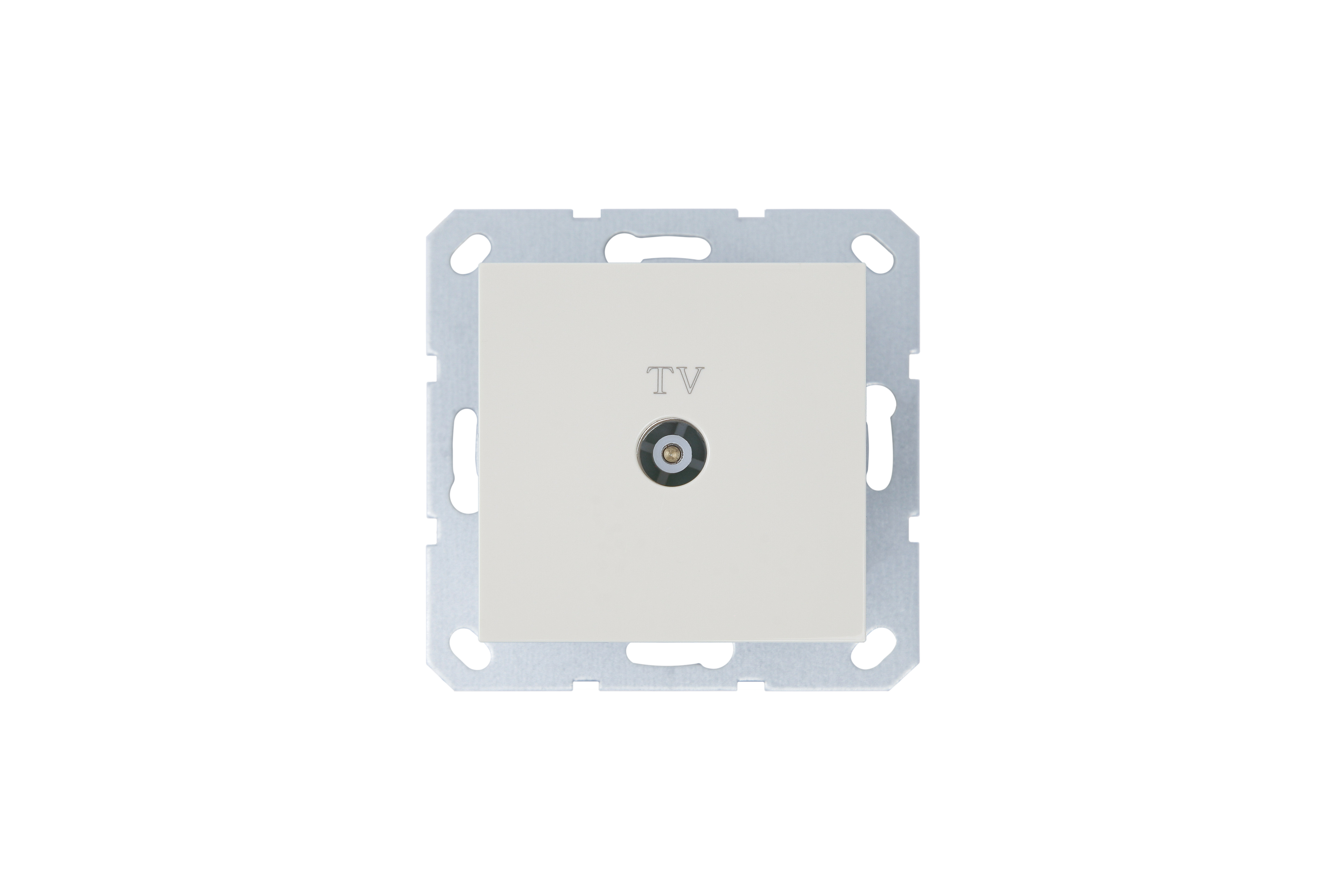 Jasmart G Слоновая кость Розетка TV Φ9.5mm оконечная