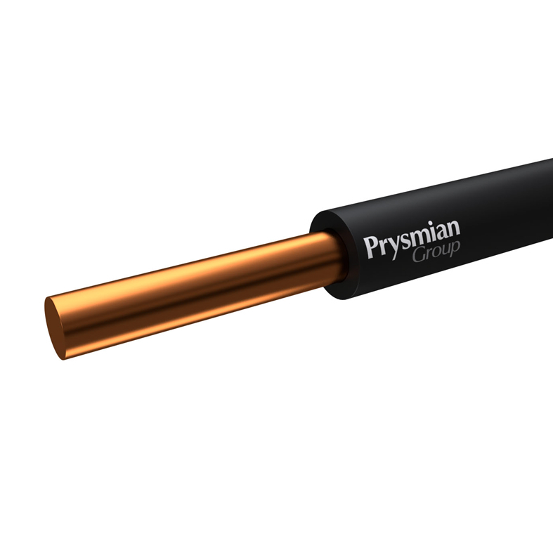 Провод установочный ПуВнг(А)-LS 1х4 ГОСТ (черный, РЭК-Prysmian)