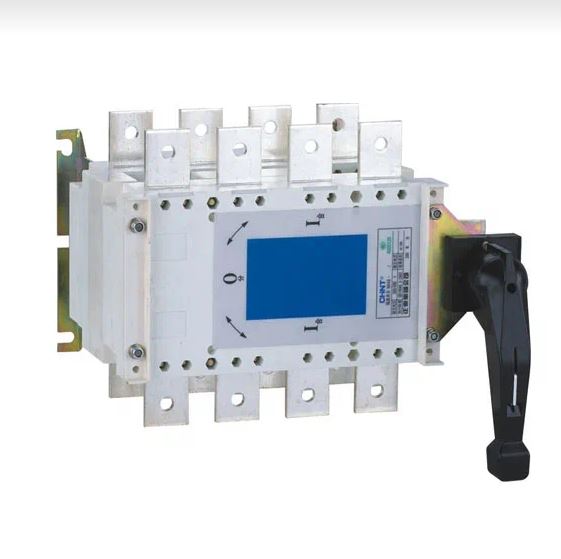 CHINT Перекидной рубильник NH40-2500/4CSW ,4P ,2500А, 3 положения I-0-II  , выносная рукоятка управления