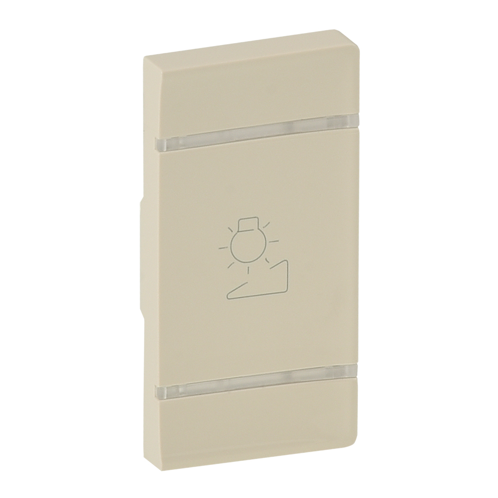 Legrand Valena LIFE Сл.кость MyHome Накладка для мех. BUS/SCS.С сим-м "Светор-р".1 мод.Уст. справа