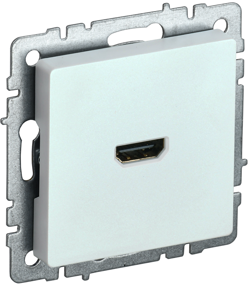 IEK BRITE Розетка HDMI РHDMI-0-БрЖ жемчуг