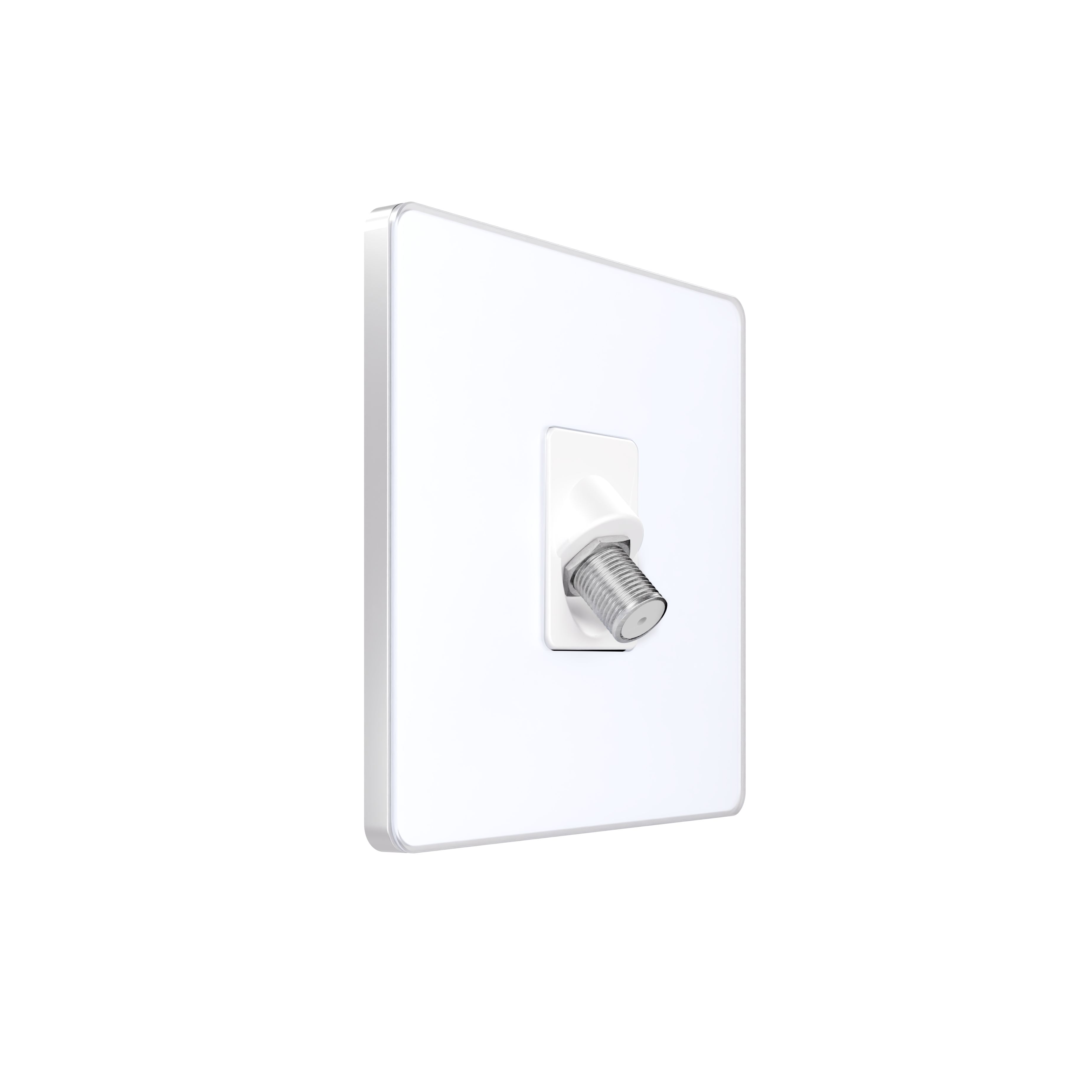 Systeme Electric Systeme Infinity Арктический лед Розетка телевизионная TV/FM/SAT 5-2400MГц