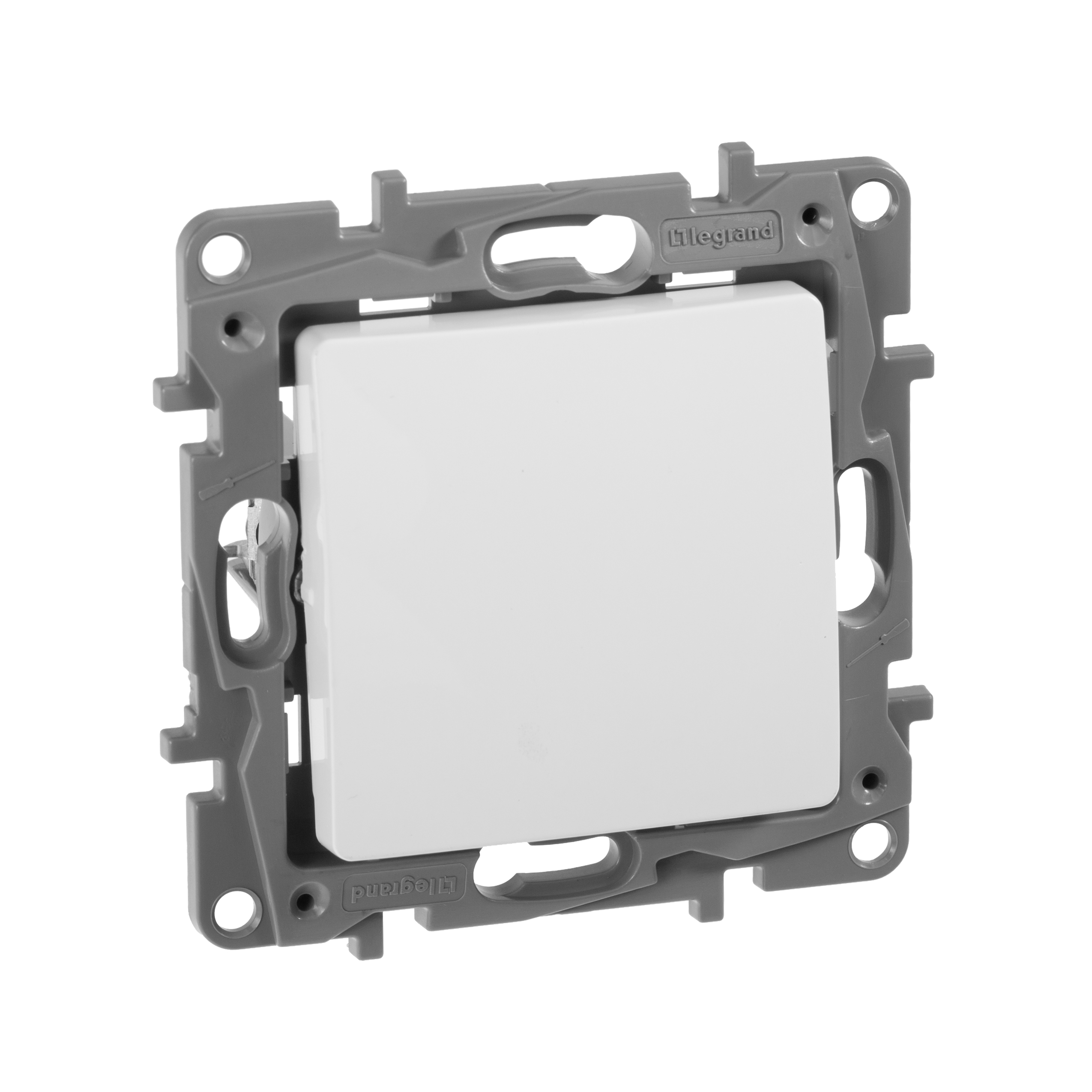 Legrand Etika Белый Переключатель 10А, Винтовые клеммы