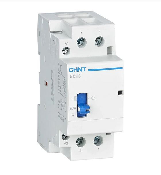 CHINT Контактор модульный с ручн. упр. NCH8-25M/11 AC220-240V 50/60Гц (R)