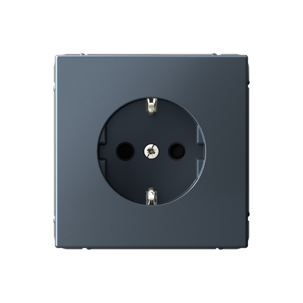 Systeme Electric ArtGallery Грифель Розетка с заземлением со шторками, 16А, механизм