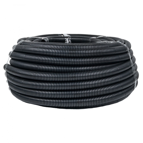EKF PROxima Труба гофр. FRHF с зондом d32мм (50м) черная Plast