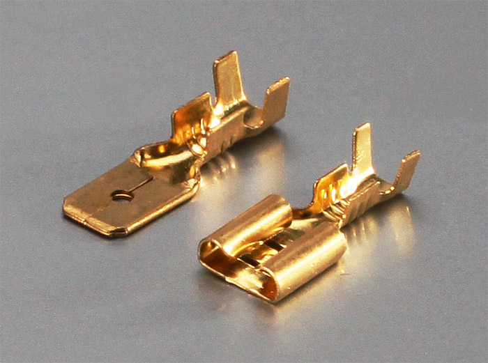 КВТ Разъем плоский неизолир. РП-М 2,5-(6,3)