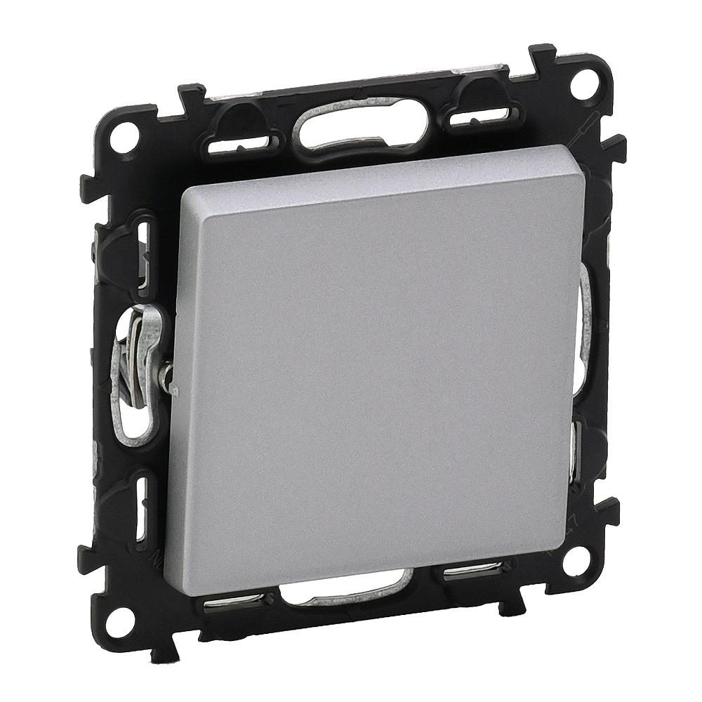 Legrand Valena LIFE DIY Алюм Переключатель перекрестный 1-клавишный 10А 250В