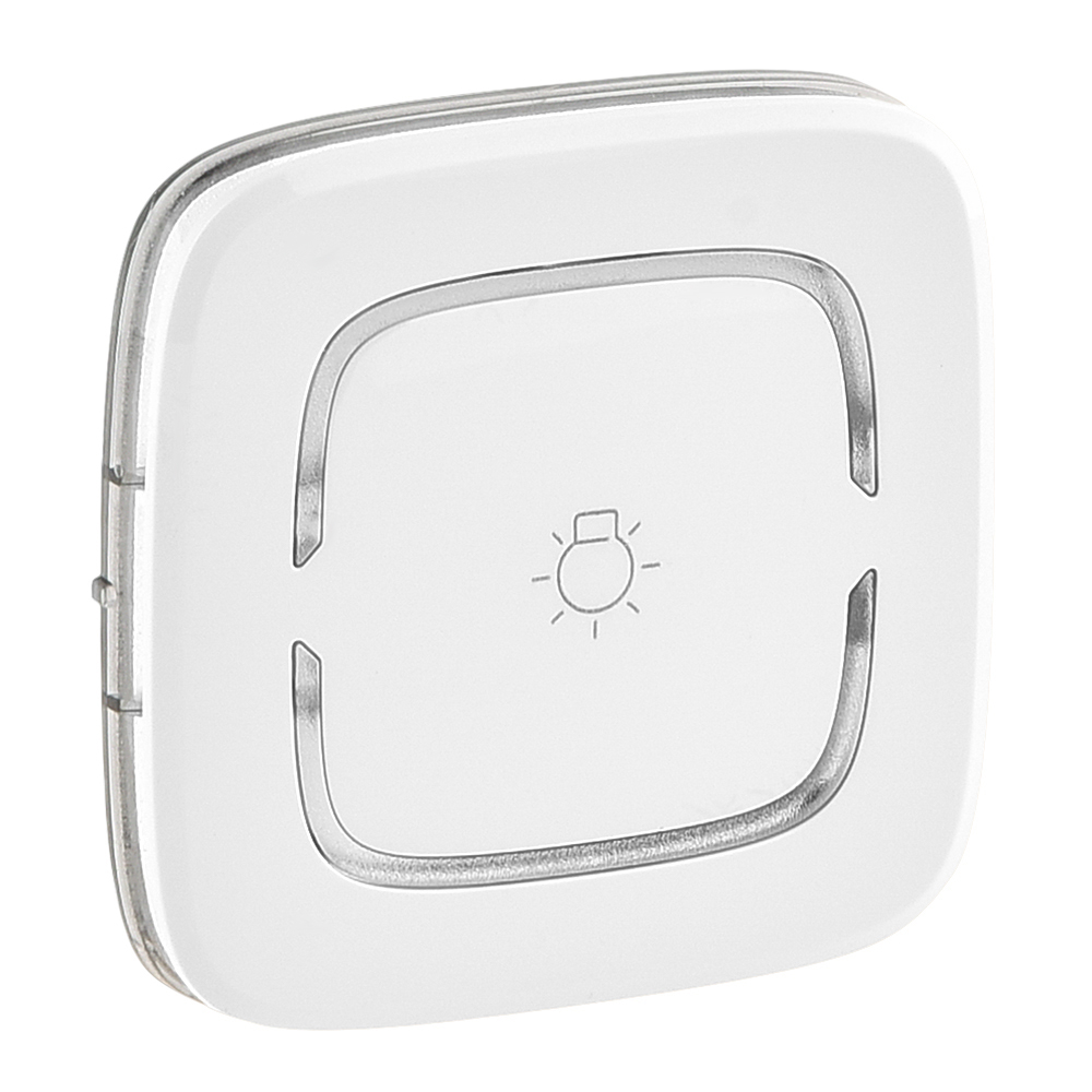 Legrand Valena ALLURE Бел MyHome Накладка механизма BUS/SCS.С символом "Освещение", 2 мод