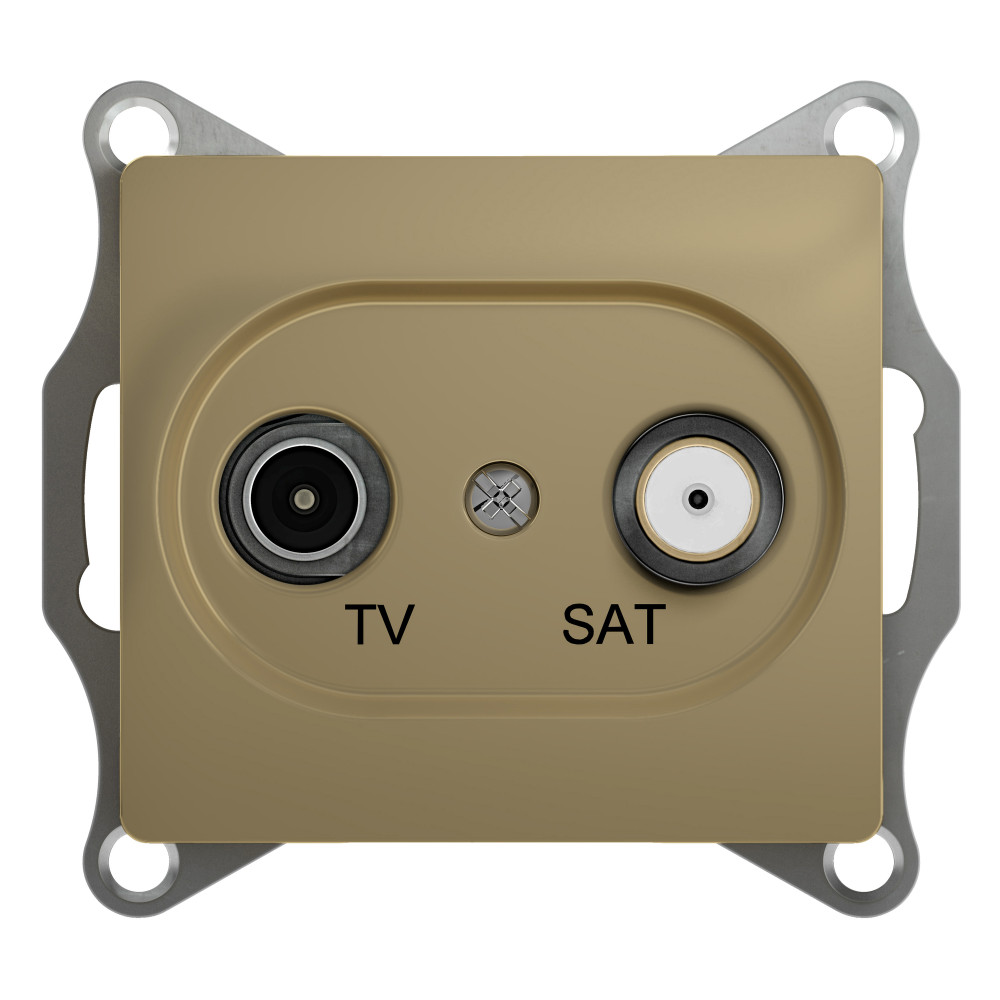 SE Glossa Титан Розетка TV-SAT оконечная 1DB