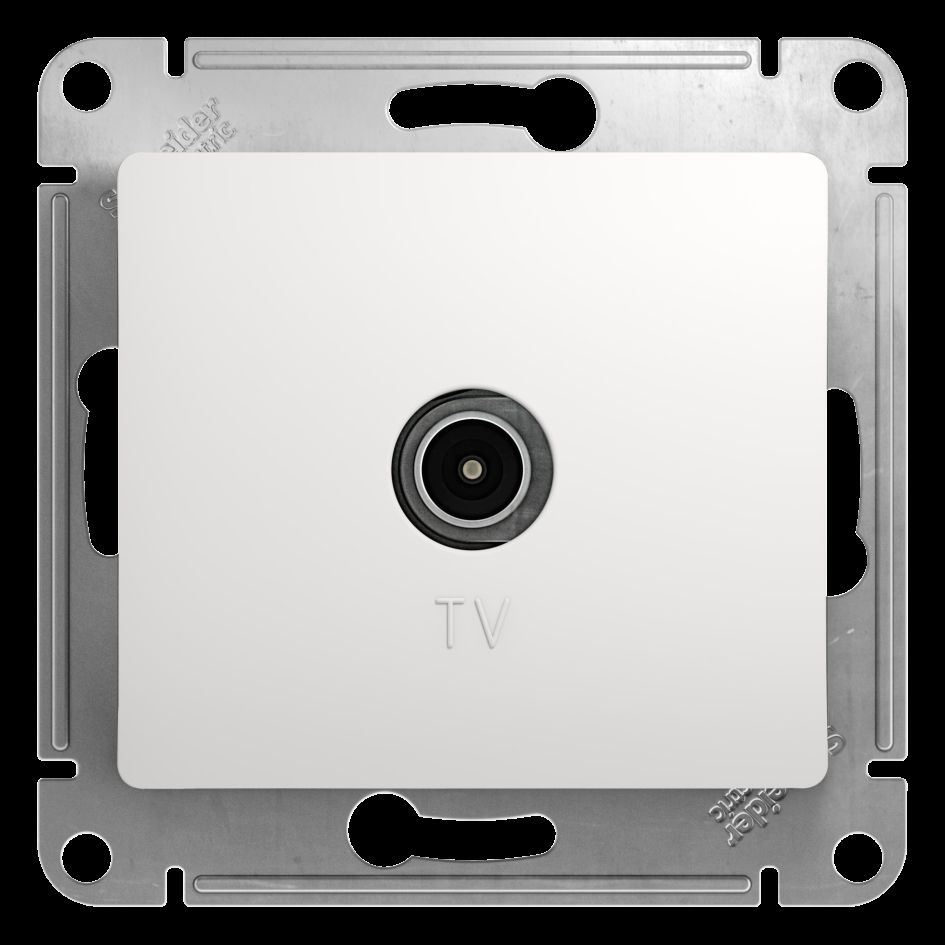 SE Glossa Бел Розетка TV оконечная 1DB
