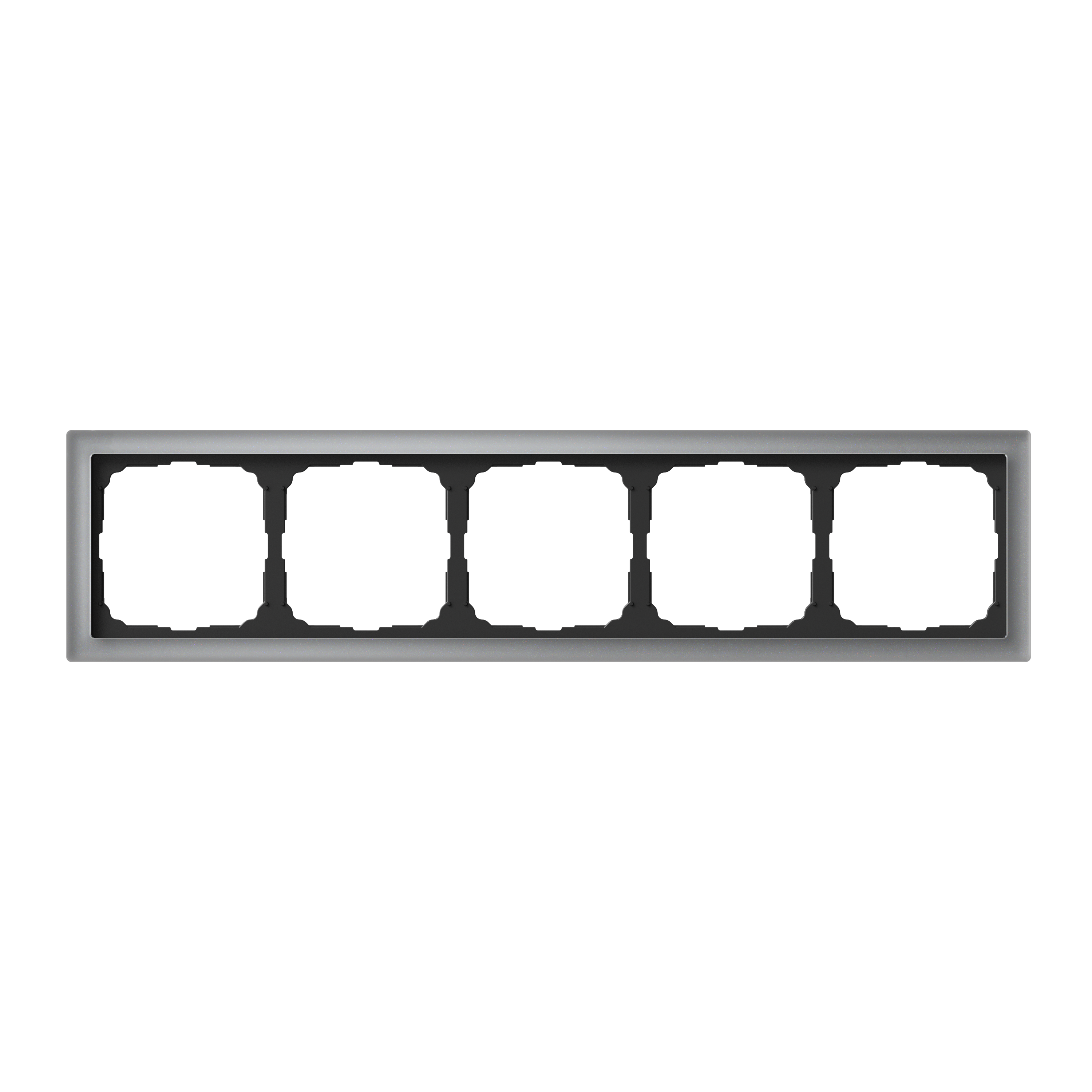 Systeme Electric ArtGallery Pure Органическое стекло Алюминий Рамка 5-ая
