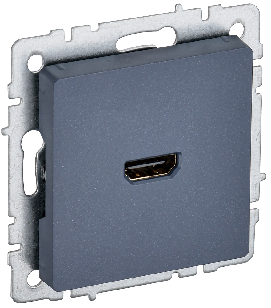 IEK BRITE Розетка HDMI РHDMI-0-БрМ маренго