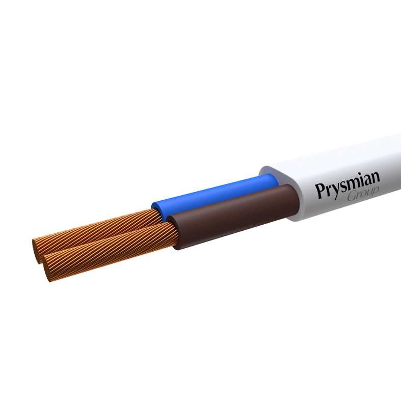 Провод  соединительный ШВВП 2x0,5 ГОСТ (Prysmian)
