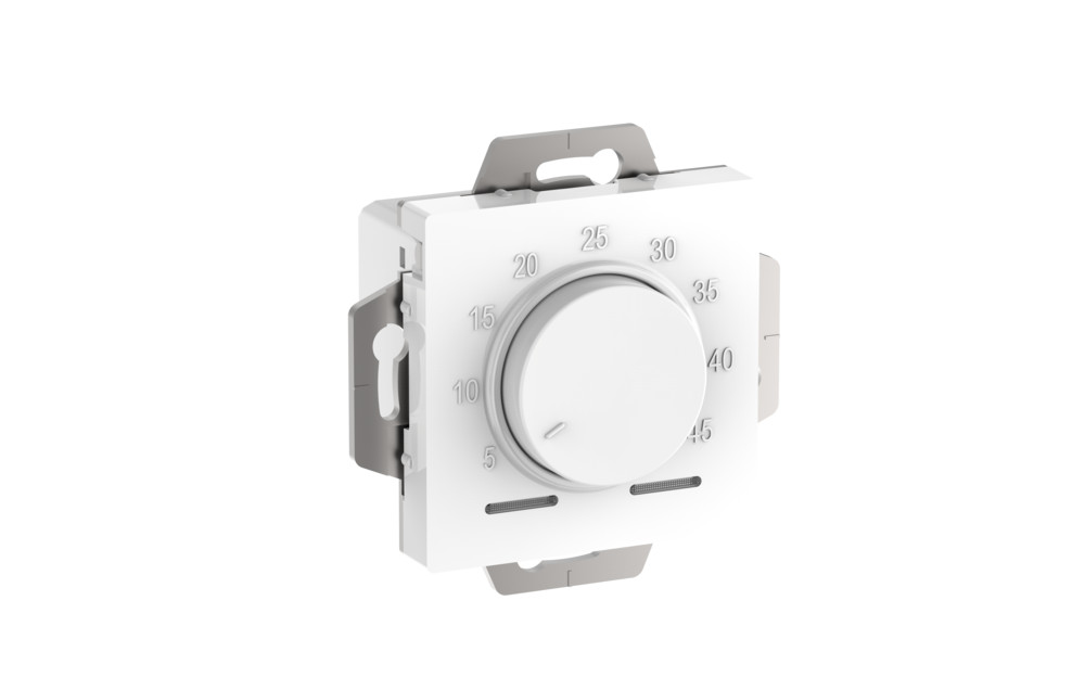 Systeme Electric AtlasDesign Лотос Термостат электрон. теплого пола с датчиком, 10A, механизм