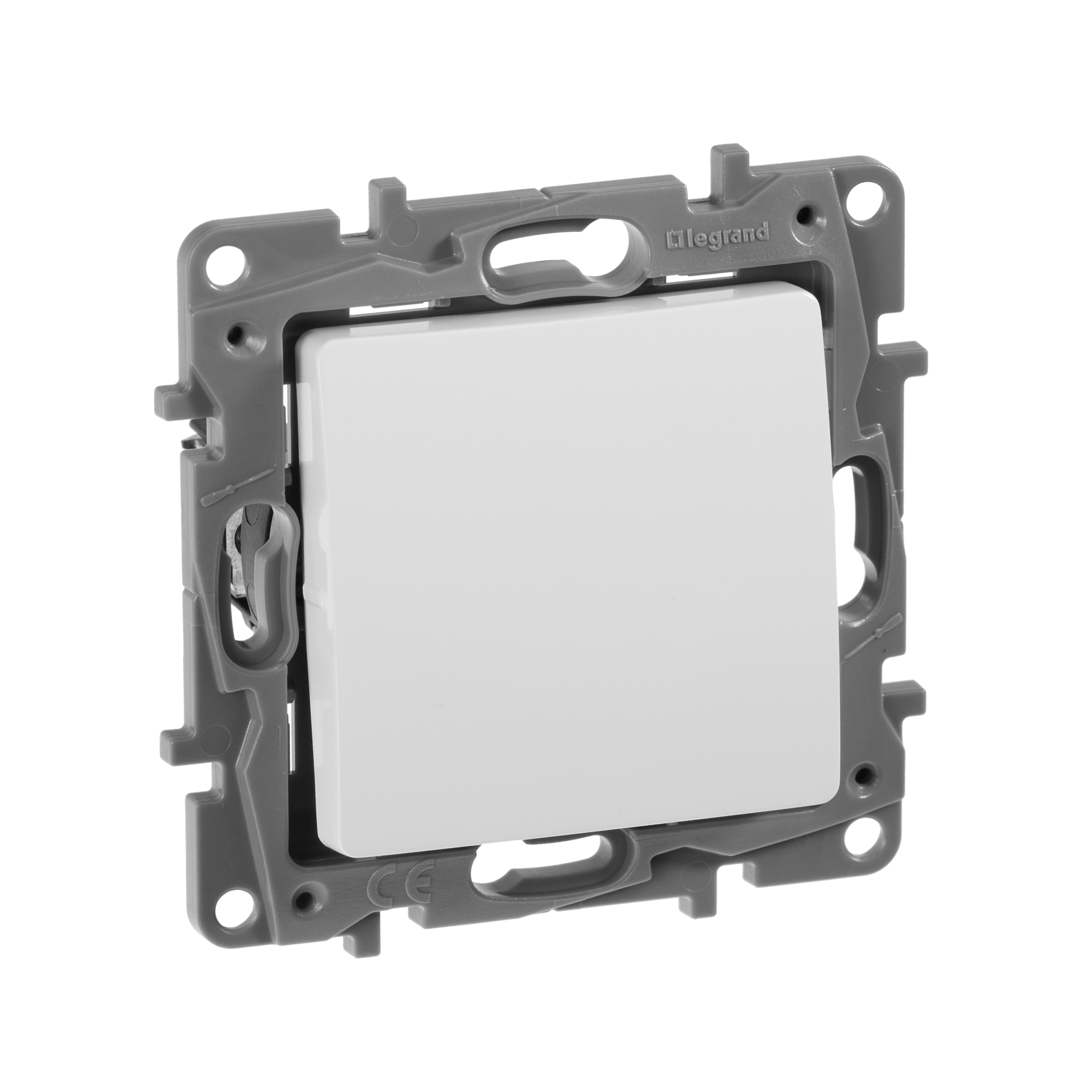 Legrand Etika Белый Кнопка автоматическая 6А
