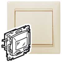 Legrand Valena Крем Датчик движения ИК двухпроводный без N, 240Вт, с возможностью ручного управления