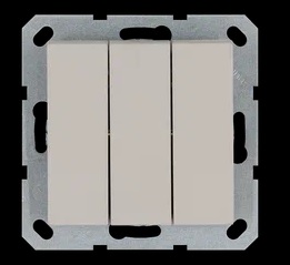 Jasmart G Тауп Выключатель 3-кл 10A 250V~