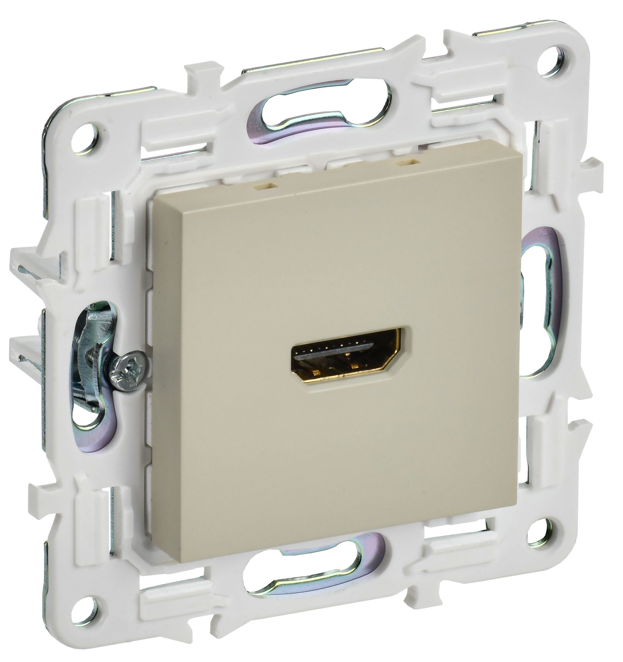 IEK SKANDY Бежевый Розетка HDMI SK-H01B