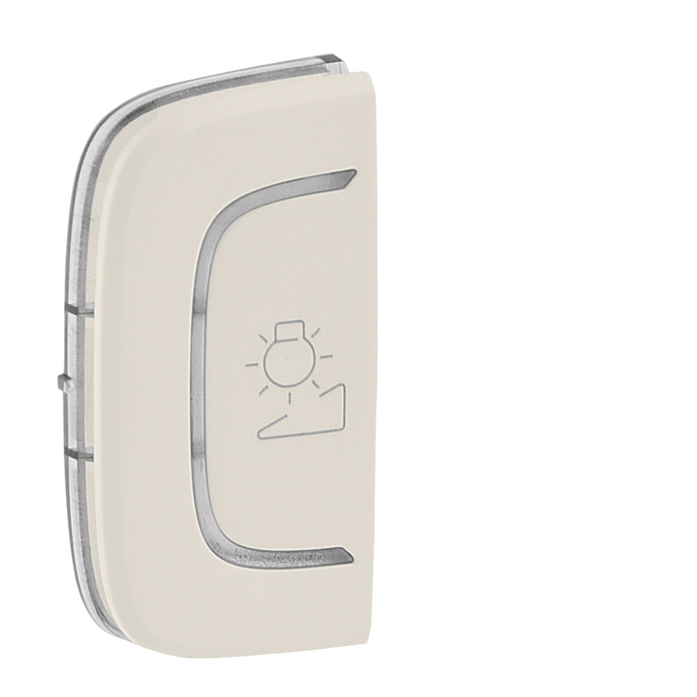 Legrand Valena ALLURE Сл.кость MyHome Накладка  для мех. BUS/SCS с симв. "Светор-р"1 мод уст. слева