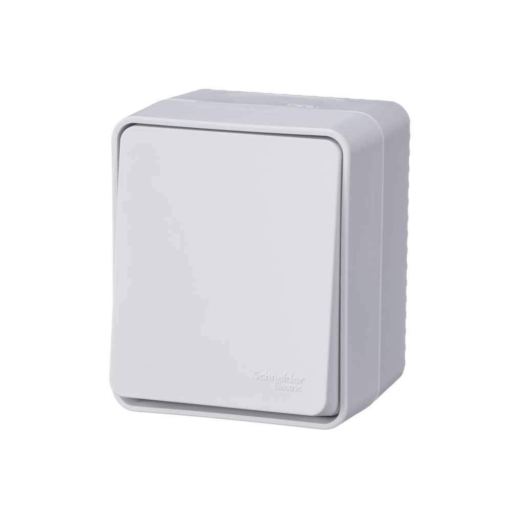 SE AtlasDesign Profi54 Наруж Белый Переключатель 1-клавишный 10 АХ IP54