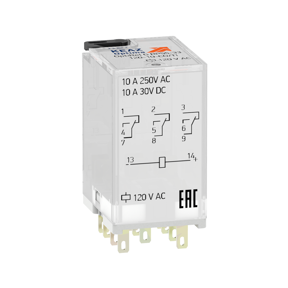 КЭАЗ Реле промежуточное OptiRel G RP55-33-110D-10-CO/LD