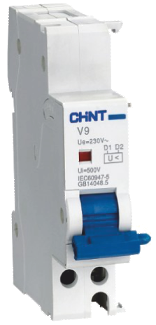 CHINT Расцепитель минимального напряжения V9 для NB1, AC230V( электронный) (R)