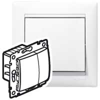 Legrand DIY Valena Бел Светорегулятор нажимной 40-600W для л/н и обмоточных т-ров