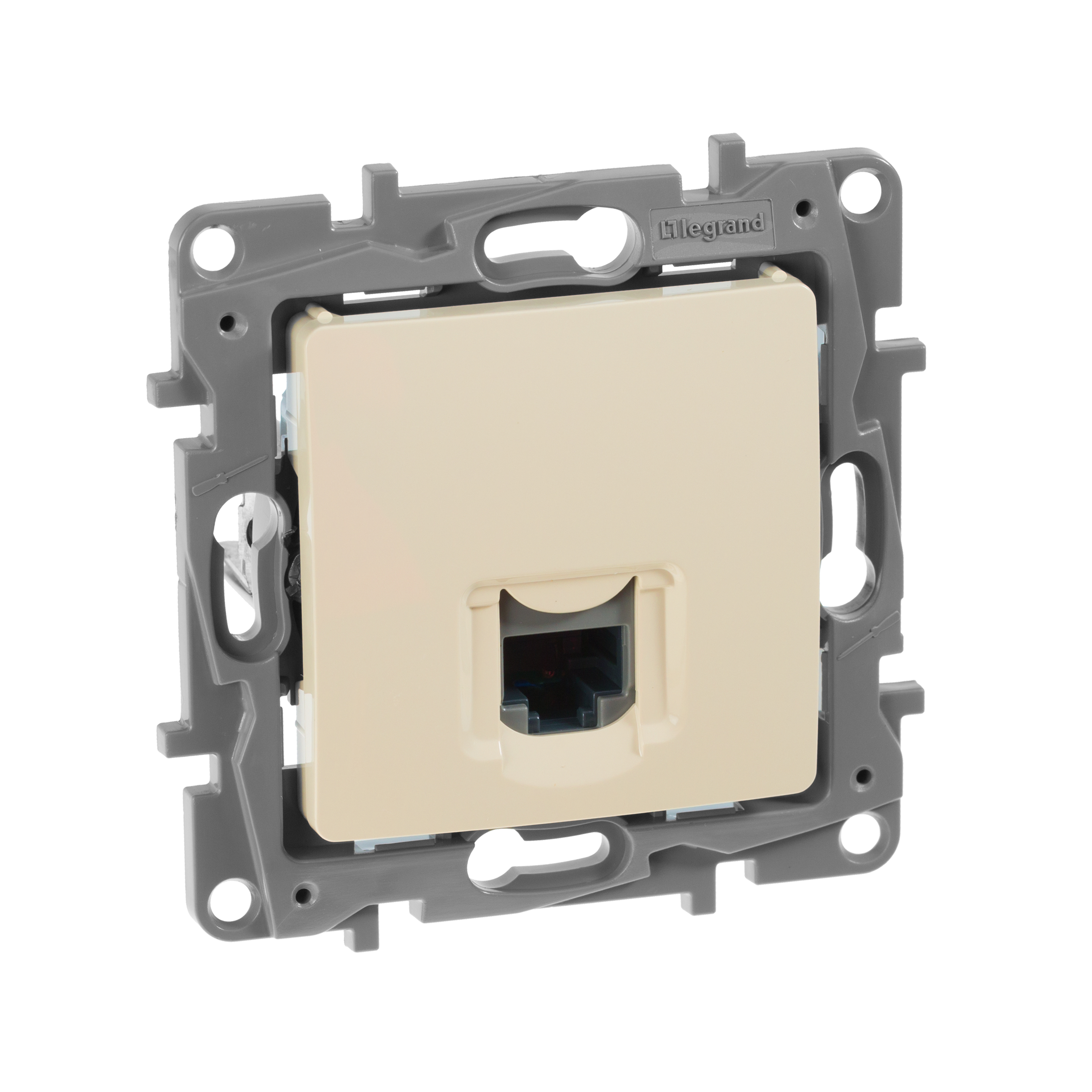 Legrand Etika Слоновая кость Розетка комп (RJ45) 5 категория  UTP