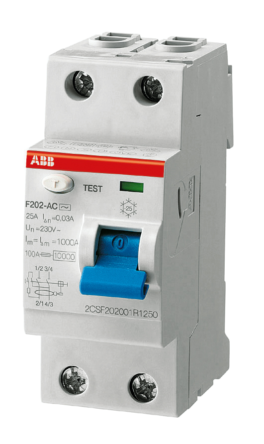 ABB F202A УЗО 2P 80A 100mA (A)