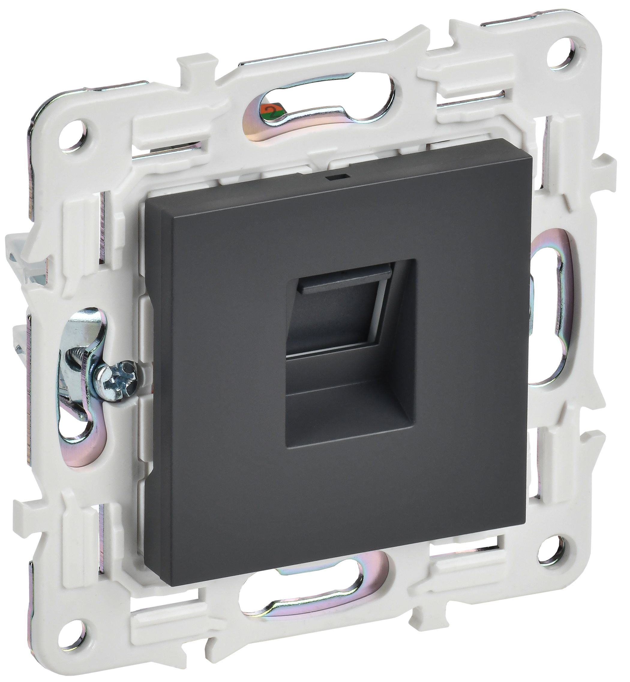 IEK SKANDY Титан Розетка компьютерная RJ45 кат.5E SK-K01T