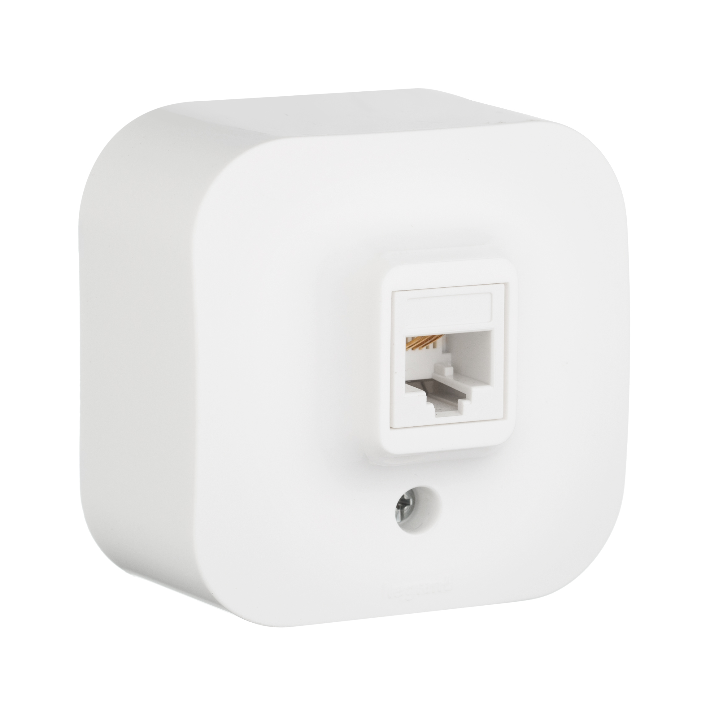 Legrand Quteo Белый Розетка RJ11