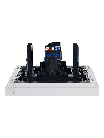 IEK FORTE&PIANO Белый Розетка комп. RJ45 кат.6 FP231