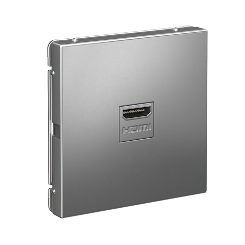Systeme Electric ArtGallery Сталь Розетка HDMI, 16А, механизм