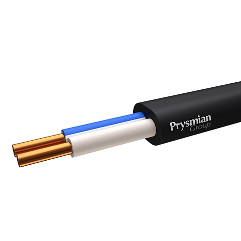 Провод бытовой ПВВП 2x1,5 ГОСТ (Prysmian)