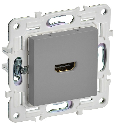 IEK SKANDY Серый Розетка HDMI SK-H01Gr
