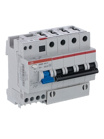 ABB DS204 AC-C63/0,03 Выключатель автоматический дифференциального тока 8мод.