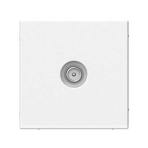 Systeme Electric ArtGallery Белый TV Розетка проходная 4DB, механизм