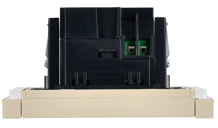 IEK FORTE&PIANO Ваниль Розетка USB A+C 3,1А FP450