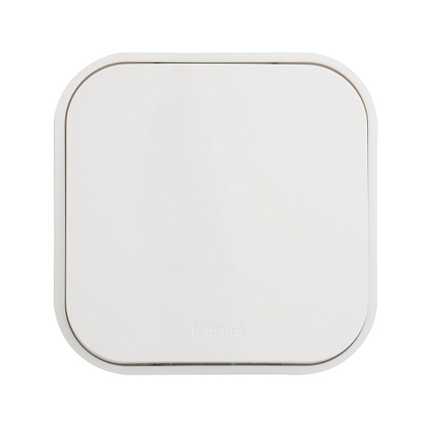 Legrand Quteo Белый Кнопка 1-клавишная 6А
