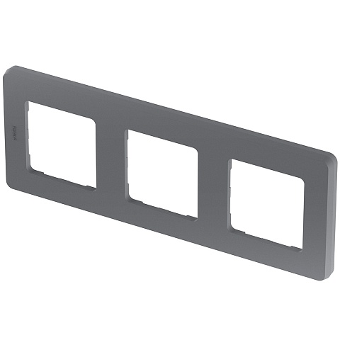 Legrand INSPIRIA Дымчатый Рамка - 3 поста