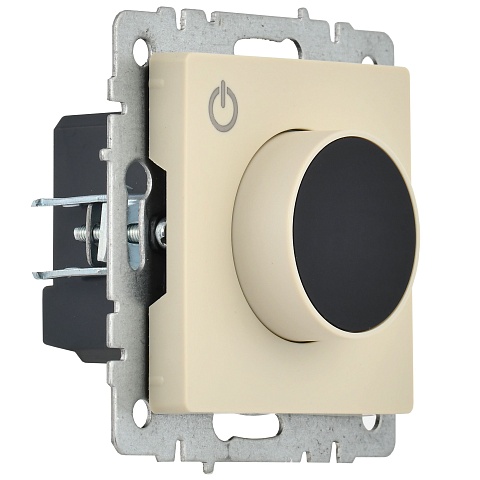 IEK BRITE BASE Бежевый Термостат электронный с инд. ТС10-1-БрКр (терморегулятор)