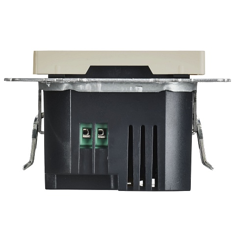 IEK BRITE Роз. USB A+C 45Вт высокоск. зар. РЮ11-2-БрКр беж.
