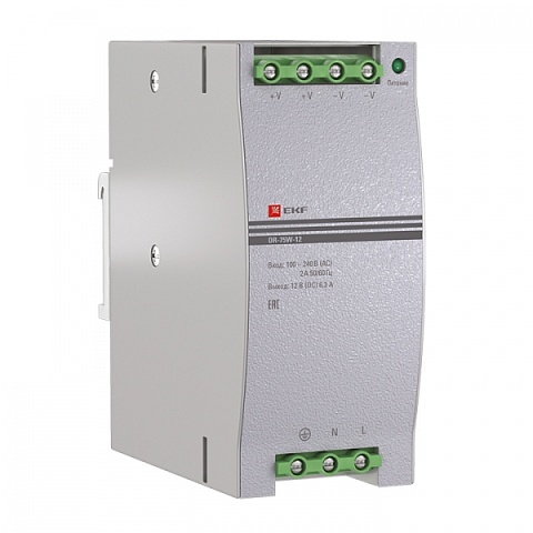 EKF PROxima Блок питания 12В DR-75W-12