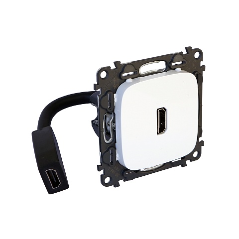 Legrand VLN-a Белый Роз HDMI с разьемом