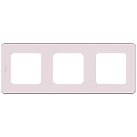 Legrand INSPIRIA Розовый Рамка - 3 поста