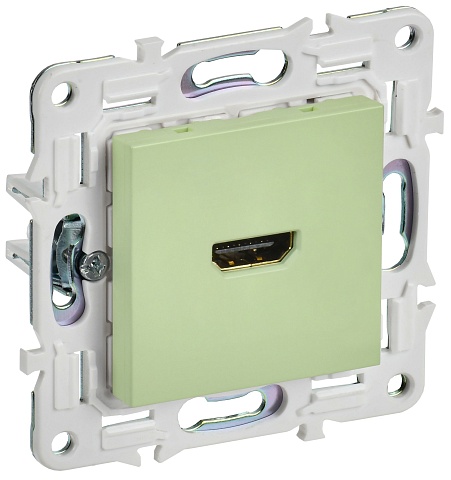 IEK SKANDY Мятный Розетка HDMI SK-H01G